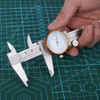 Aluminum Alloy Caliper 2-Way Shockproof Precision Measuring Tool with Dial