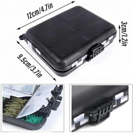 AIMALL 420 Pieces European Carp Fishing Accessories Kit with Hooks, Bean Stoppers, Swivels, and Fishing Gear for Hooking, Rigging, and Tackle Organization