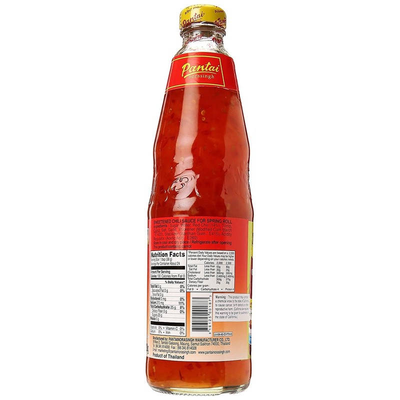 Pantainorasingh Pantai norasingh Thai Sweetened Chili Sauce for Spring Rolls