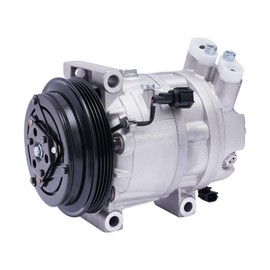 AC Compressor TBVECHI AC A/C Compressor w/Clutch Air Conditioner Compressor Fit for 2003-06 Infiniti G35 2003-08 Infiniti FX35