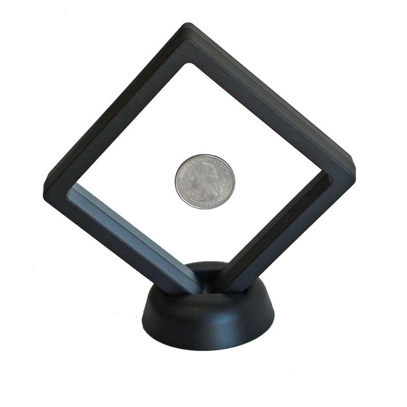 Challenge Coin Display Case Stand 3D Floating Display Stand Holder,