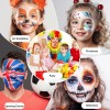 Set De Pintura Facial Para Niños, Pintura Facial De Hallowee