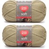 Bulk Buy: Red Heart Soft Yarn (2-Pack) (Wheat)