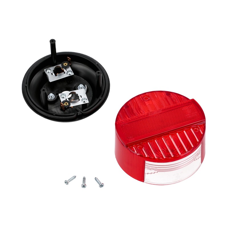 Round Rear Light with KZB Complete Diameter 120 mm for