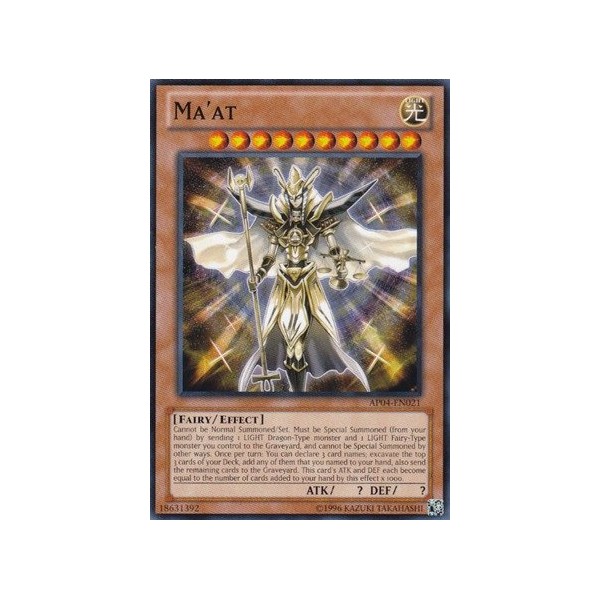Yu-Gi-Oh! - Ma'at (AP04-EN021) - Astral Pack: Booster Four -