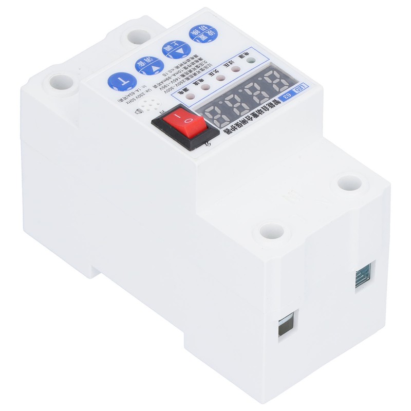 Leakage Circuit Breaker Intelligent Automatic Reclosing Protector Switch 45mm Width