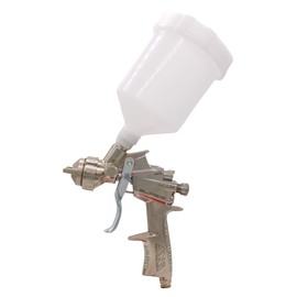 ANI F1/N-Super/S HVLP Spray Gun Automotive Compressed Air Spray Gun - Spray Gun Stainless Steel Nozzle Light Weight Automotive Paint Sprayer for Cars, 500 cc Gravity Feed Cup & Wrench (1.8mm)