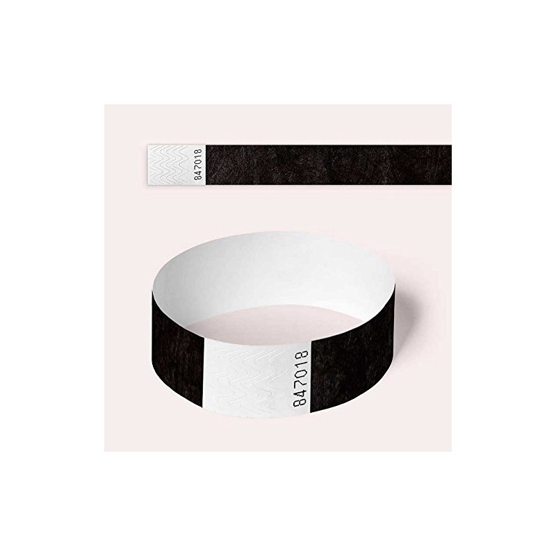 Tyvek Wristbands, 100 Pack by AA Wristbands for Parties, Security,