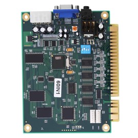 Jeanoko Jamma 60 In1 Multicade Board Cga Vga Output for Game Machine 19×18×2 Classical Video Game 60 in 1 Electronic