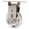 Pulley Wheel Bidirectional Rust Proof Silent Rotation Traction Wheel for