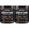 NatureBell 2 Pack Instant Creatine Monohydrate Powder 500g, 5,000mg Per