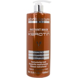 abril et nature - Ultra Fast Keratin Hair Mask - Nourishes, Strengthens, and Regenerates Hair Fiber - Repairs Damaged and Brittle Hair - Smooth and Shiny Appearance - 1000 ml