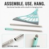 Silicone Floor Squeegee Broom for Wet & Dry Cleaning –