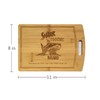 Shark Coochie Charcuterie Boards/Bamboo Cutting Board/With Juice Grooves/Laser Engraved Pattern/Charcuterie
