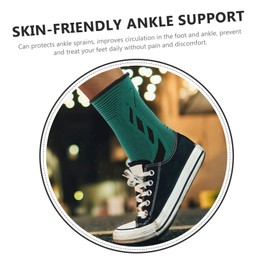 Baluue 4 Pairs Ankle Socks Women Plantar Support Compression Foot Socks Ankle Brace