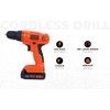 BLACK+DECKER 20V MAX Drill & Home Tool Kit, 34 Piece