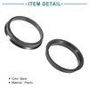ACROPIX 57.1 to 65.1mm Hub Centric Rings Black - Pack
