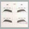 New Type Eyebrow Stencil Sticker for Bridal Makeup, Men's Eyebrow Shaping & Grooming (1 Sheet) Bridal Makeup Type C 26ea
