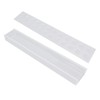 Acrylic Flower Vase Clear Rectangular Centerpiece Box Home Decoration for