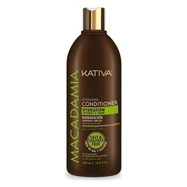 KATIVA Macadamia Acondicionador Nutritivo 500 ml con Omega 3 y 6