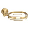 Wall Soap Dish Bottom Hollow Design Retro Style Keeping Tidy