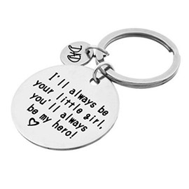 Yinew Key Chain Father Day Gift for Dad MOM for Papa from Daughter Son,DAD