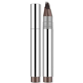 Erinde Lápiz de Cejas Líquido con Efecto Microblading,02 Brown  Fórmula Impermeable y Resistente al Agua, Color Duradero que Rellena Espacios y...    