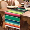 SevenFish Mexican Serape Table Runner for Mexican Party Wedding Decorations