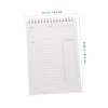 TEHAUX Daily Planner Notepad Undated To-do List Pad for Management