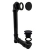 Westbrass 493144H-62 12" & 4" Bath Waste & Overflow Assembly