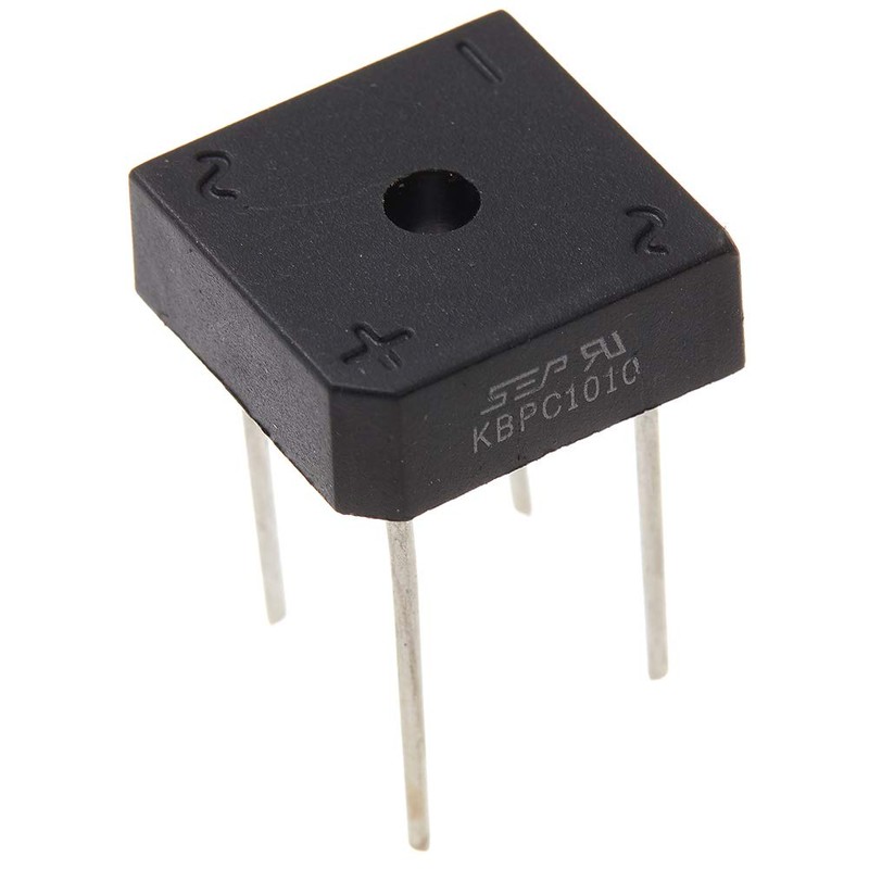 Bridgold 5pcs KBPC1010 Bridge Rectifier Diode, Single Phase,Full Wave 10