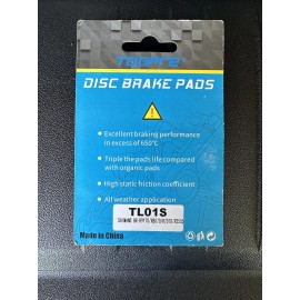Unbranded TOOPRE MountainBike Ceramic Disc Brake Pads Heat Sink Brake-pad, New For Shimano