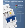 DIHOOL Rohs FI Circuit Breaker 1P+N 16A 30mA Type A