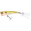 Yo-Zuri 3DB Popper, Floating, 3 Inch, 75mm, Ghost Pearl Shad