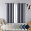 Aiyufeng Nika - Cortinas 100 opacas de 45 pulgadas de