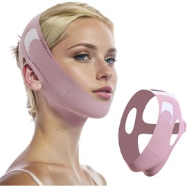 V-Line Lifting Chinstrap, V-Line Mask, Chinstrap for Sleeping, Reusable Face Strap, Chin Up Patch, V-Shaped Belt, Shaped Face Mask for Sagging