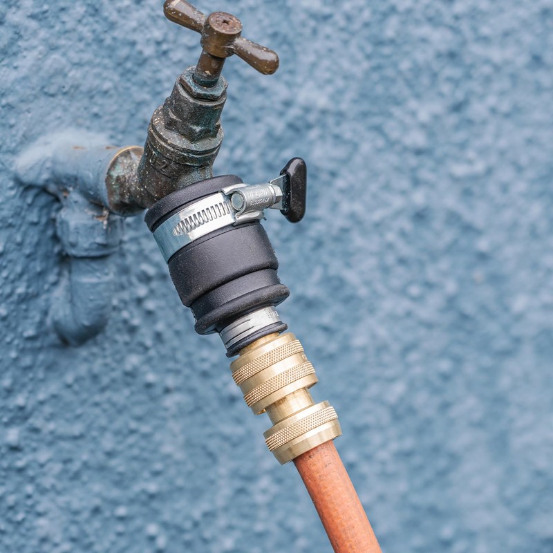 C.K. G7903 Hose Connector, 1/2", Gold