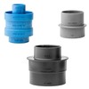 Dust Right Stacking Dust Port Adapter Set (3-Piece) – Interchangeable