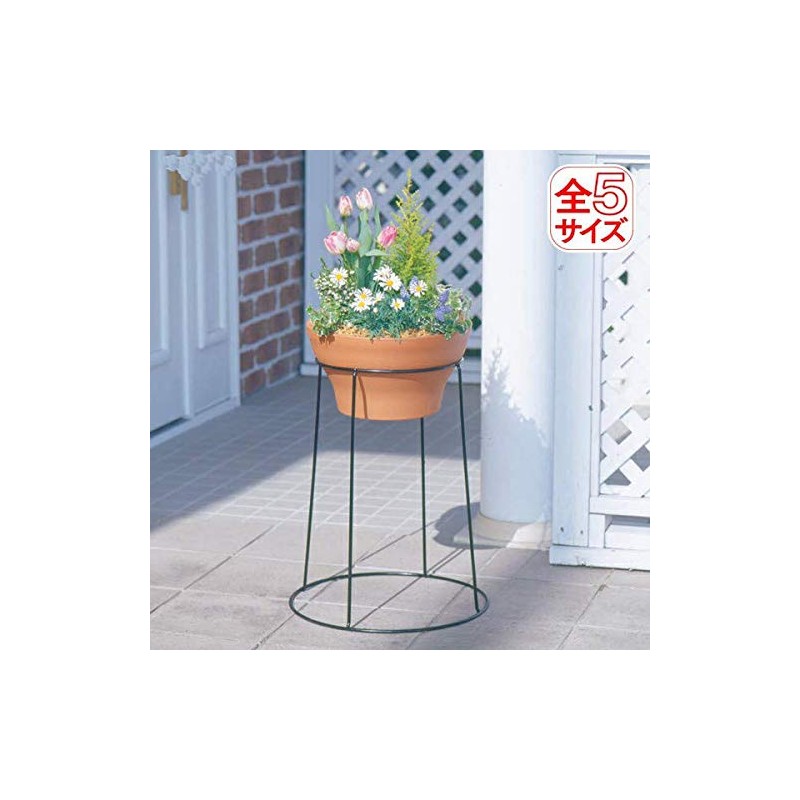 Iris Ohyama BP-200E Planter Stand, Ball Planter Stand, Black