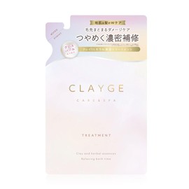 CLAYGE CLAYGE Treatment PS Pearl Shine for Shiny Hair with White Apricot & Musk Scent, Refill, 13.5 fl oz (400 ml)