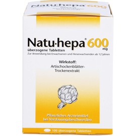 NATU HEPA 600 mg Coated Tablets Pack of 100