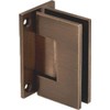 CRL Geneva 037 Series Brushed Bronze Wall Mount Full Back
