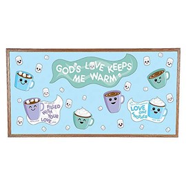 Fun Express God's Love Keeps Me Warm Bb Set - 74 Pieces - Educational and Learning Activities for Kids