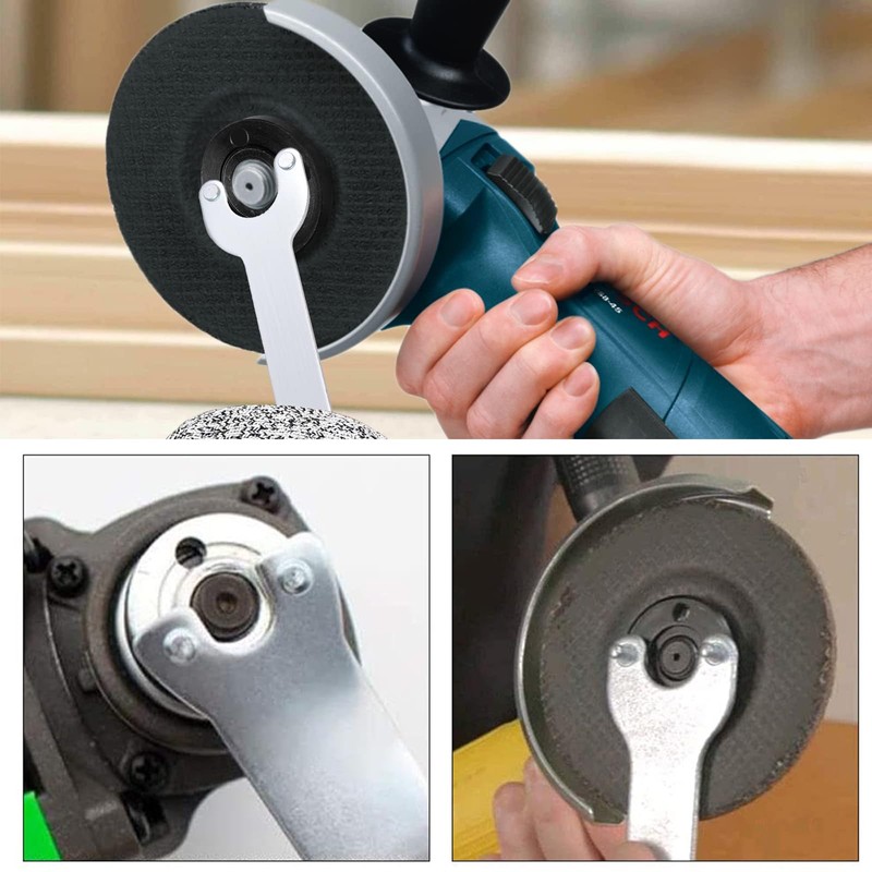 Angle Grinder Spanner Wrench Flange Nut - 1PC 140mm Angle