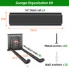 PIYILO Garage Organization, Garage Wall Organizer with 48 inches Rails