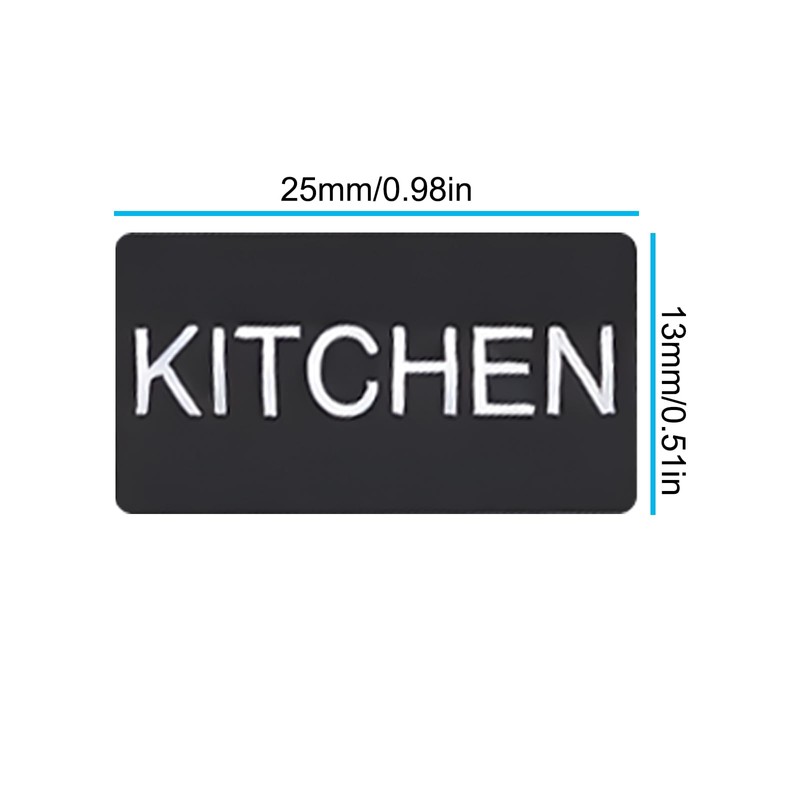 Briny River Pack of 96 Switch Label Sticker Boat Marine