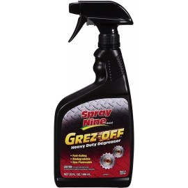 Spray Nine 22732 Grez-Off Heavy Duty Degreaser, 32 oz Spray Bottle