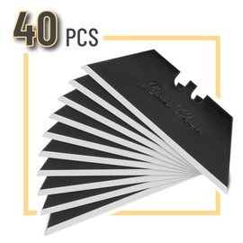 Bates Utility Knife Blades, 40 Pack - Box Cutter & Razor Blades Replacement, Refills for Box Cutters