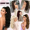Ponytail Extension, Claw Clip Ponytail Extension Long Wave Ponytail Extensions