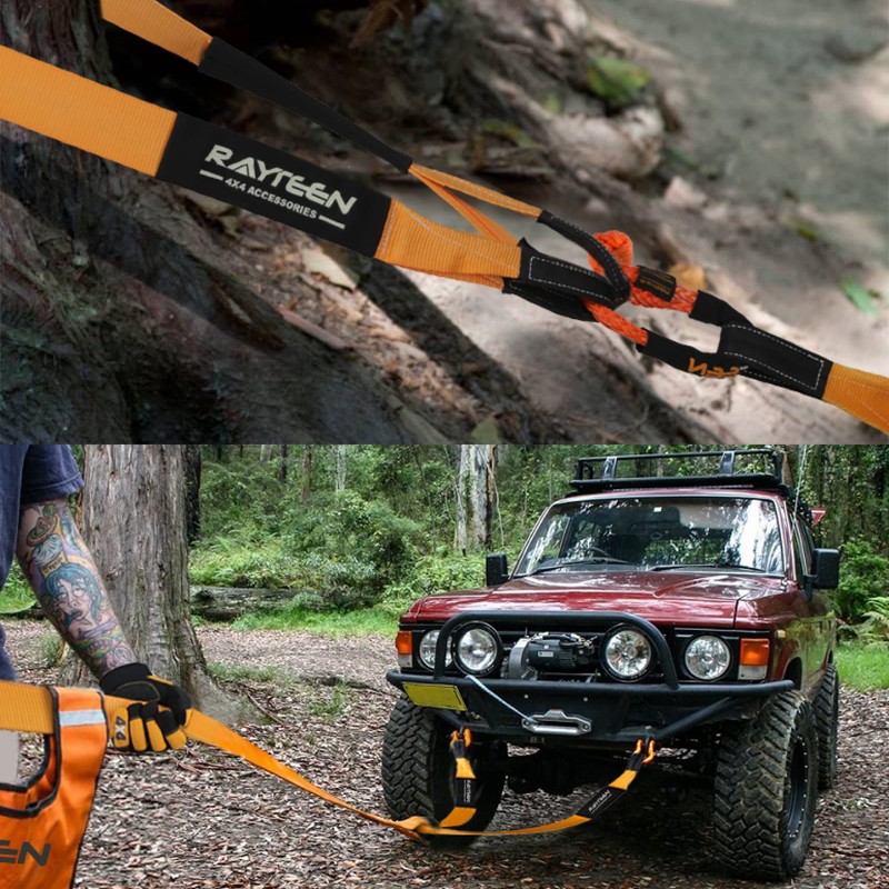 RAYTEEN 4x4 Off-Road Recovery Kit | Includes 33,000lbs x 20ft